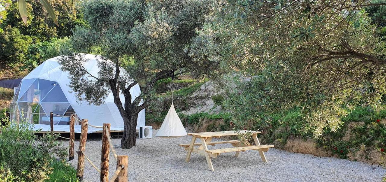 Raches  Luxury Dome Tents Ikaria Ap'Esso2 מראה חיצוני תמונה