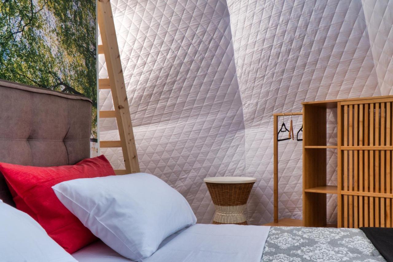 Raches  Luxury Dome Tents Ikaria Ap'Esso2 מראה חיצוני תמונה
