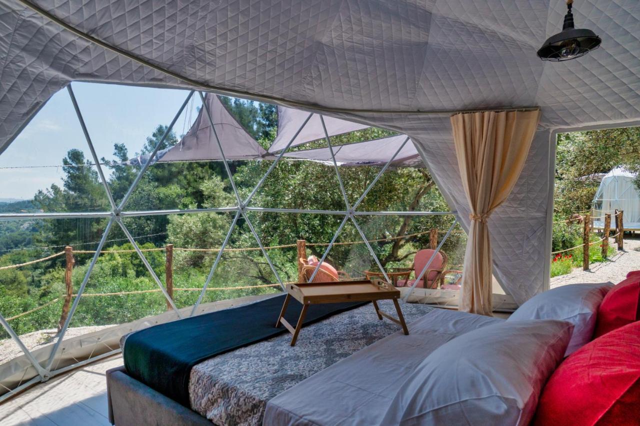 Raches  Luxury Dome Tents Ikaria Ap'Esso2 מראה חיצוני תמונה