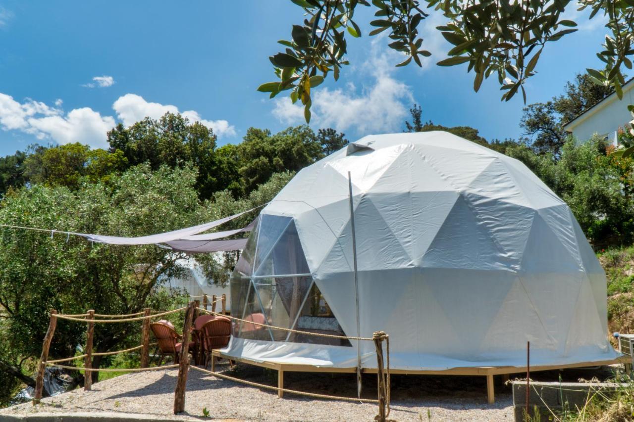 Raches  Luxury Dome Tents Ikaria Ap'Esso2 מראה חיצוני תמונה