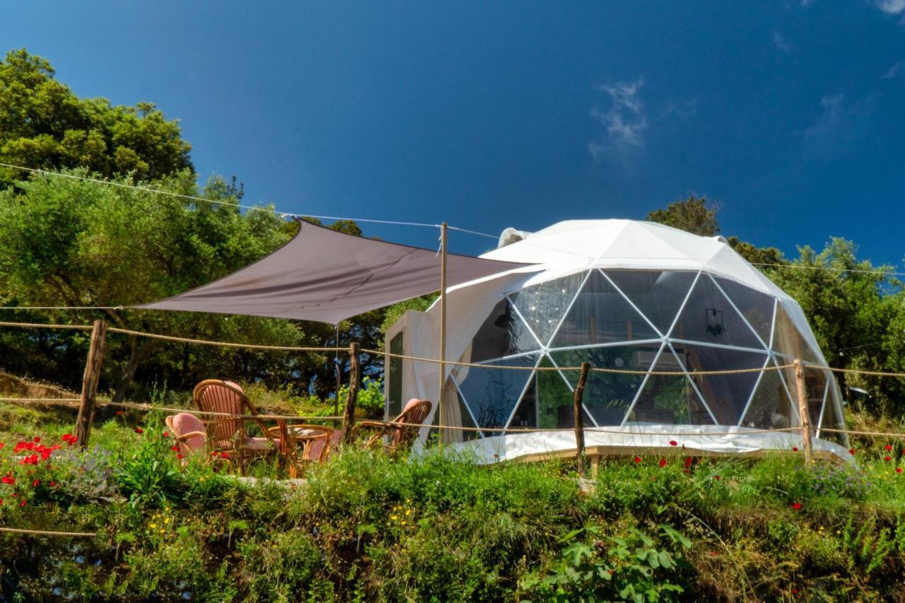 Raches  Luxury Dome Tents Ikaria Ap'Esso2 מראה חיצוני תמונה