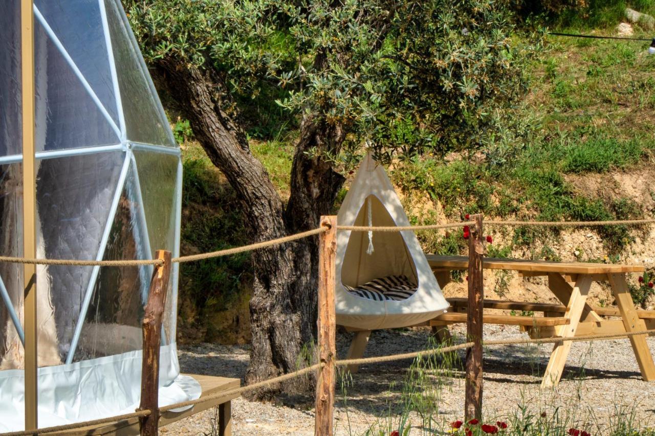 Raches  Luxury Dome Tents Ikaria Ap'Esso2 מראה חיצוני תמונה